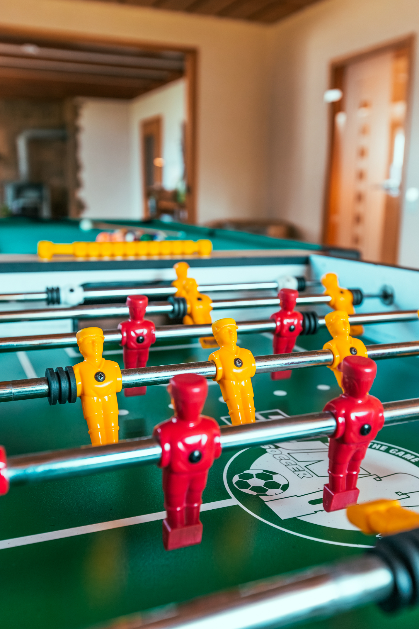Ferienwohnung, Eifel, Urlaub, Kaminzimmer, Billiard, Kicker