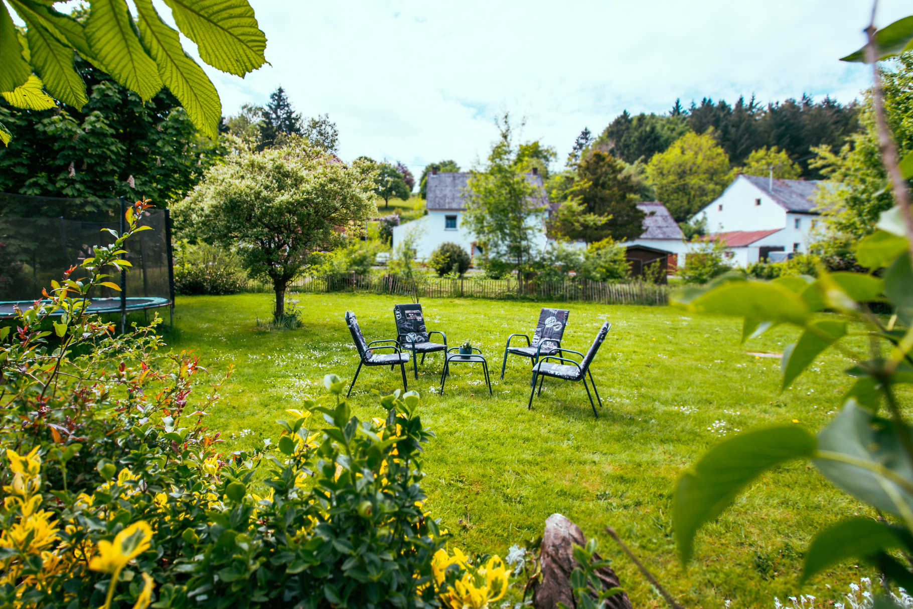 Ferienwohnung, Urlaub, Eifel, Garten, Sonnenliege, Natur